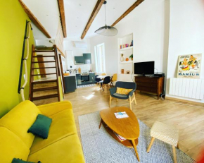 Vaste et charmant loft CLIMATISÉ au cœur de Marseille